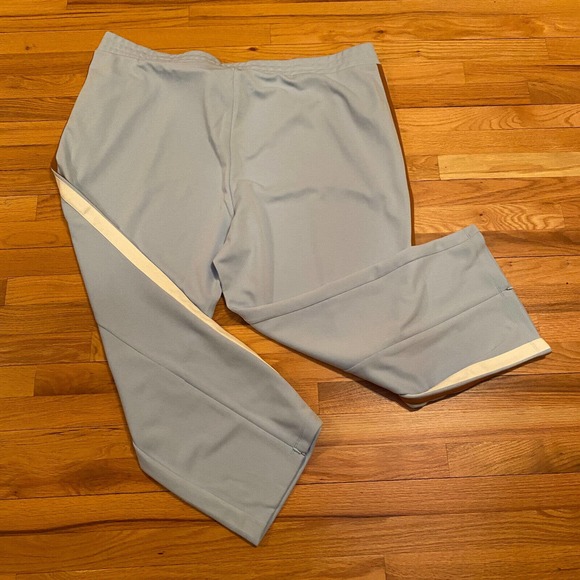 NWT Wild Fable Sz 3X Pants Track Elastic Waistband Striped Blue Zip Cuff Pockets - Picture 3 of 11